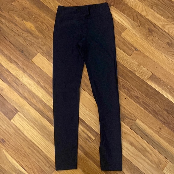 Athleta Girls Black High Rise Leggings Size L - Picture 2 of 8